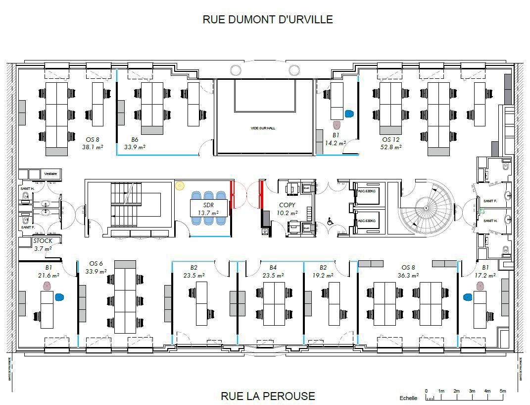 Bureau Paris 542m² Location bureau Paris OLBUR2313756 7
